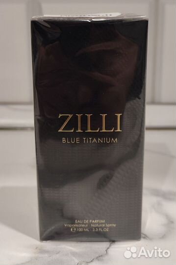 Zilli blue titanium