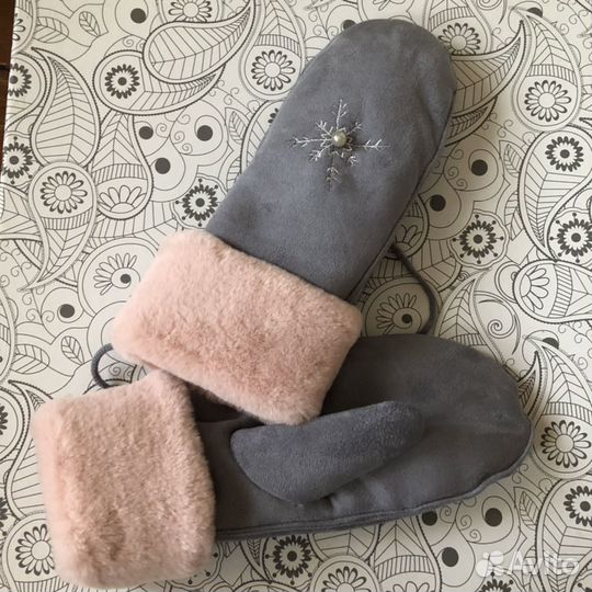 Варежки зимние