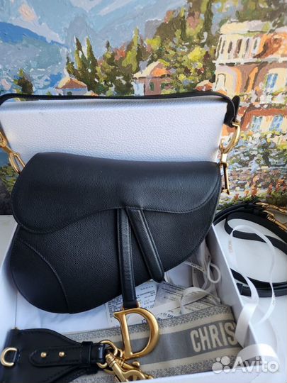 Сумка dior saddle medium оригинал