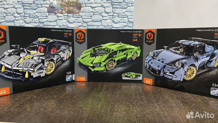 Машинки конструктор Mechanical Master