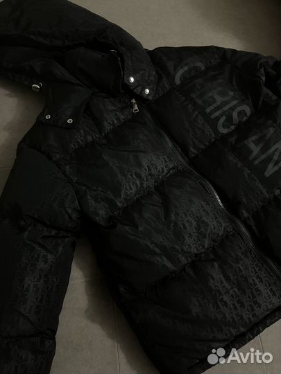 Пуховик женский christian dior