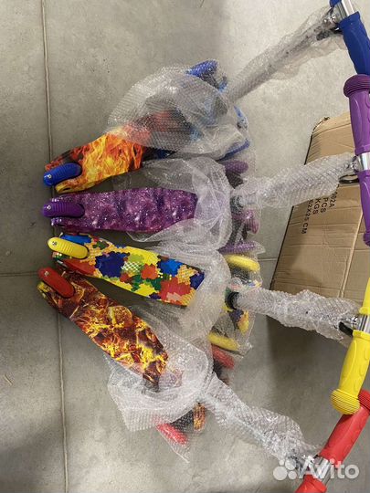 Самокат детский трехколесный