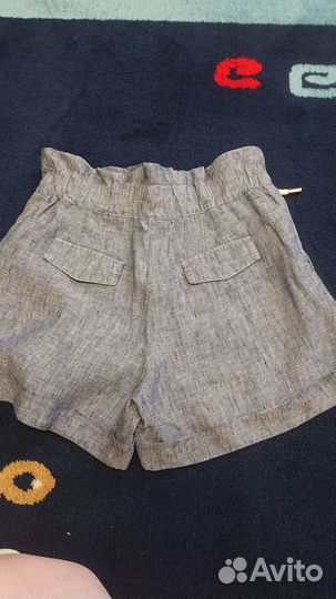 Шорты женские льняные Mango