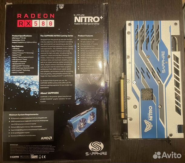 Sapphire Radeon RX 580 nitro+ Special Edition 8Gb