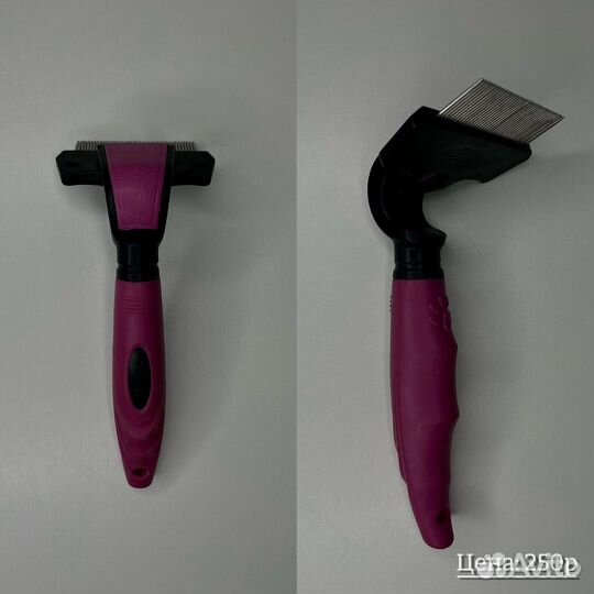 Расческа-скребница для собак и кошек dezzie