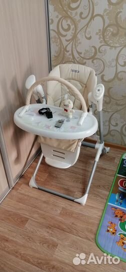 Стульчик для кормления-качели babyton