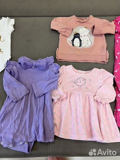 Детские вещи пакетом для девочки 80