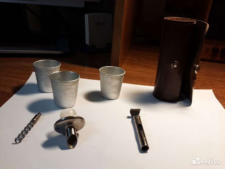 Дорожный набор для туриста времен СССР В футляре