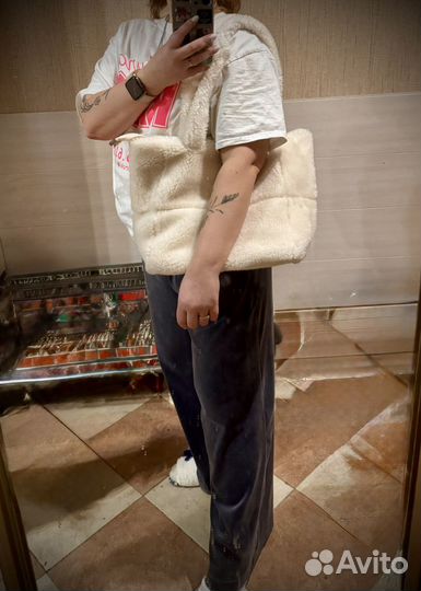 Сумка женская меховая