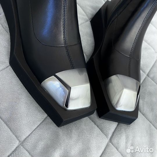 Ботинки в стиле Balenciaga с металлическими носами