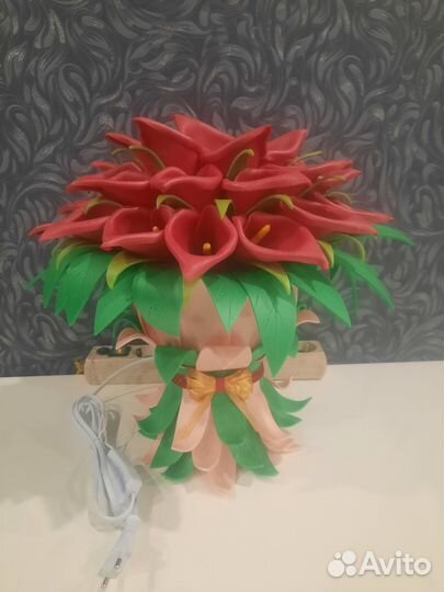 Светильники и торшеры ручной работы из изолона