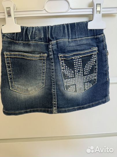 Джинсовая юбка для девочки