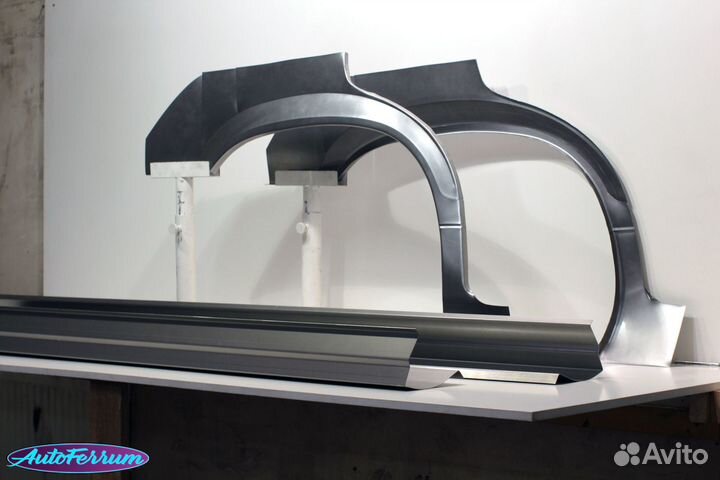 Kia Sportage 1 ремонтные пороги и задние арки