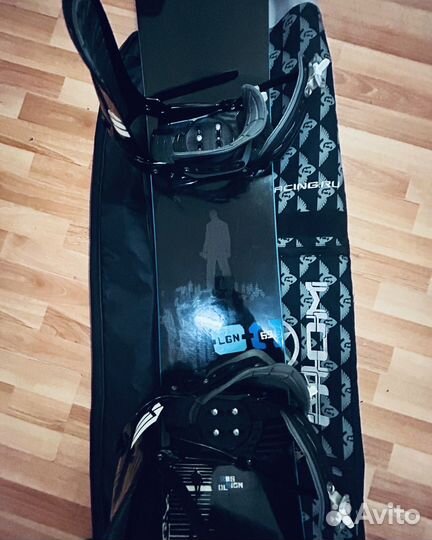 Rossignol Сноуборд 163 см +крепы+боты+сумка