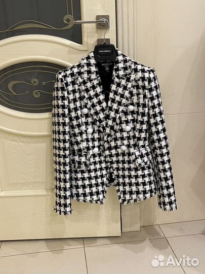 Пиджак и платье от Balmain. Новые