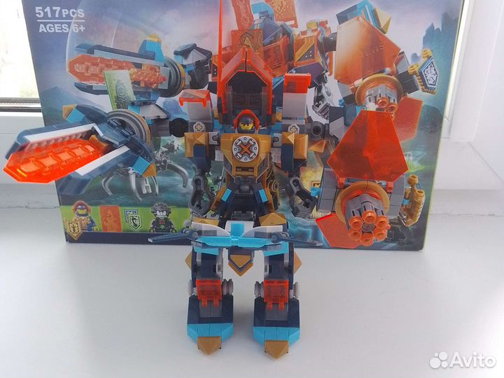 Конструктор Bela Nexo Knight 10817(аналог lego)