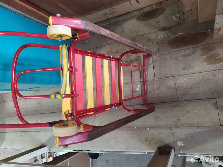 Детские санки коляска бу