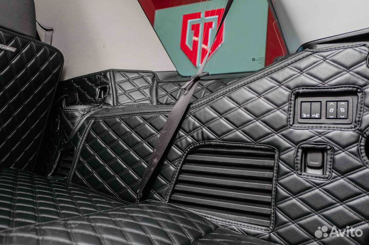 3Д коврики в багажник Cadillac Escalade 2020