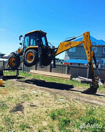 Экскаватор погрузчик с. Большебрусянское, Косулино