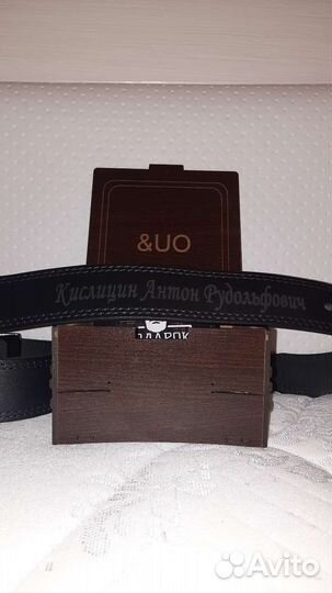 Мужской кожаный ремень.Подарок мужу