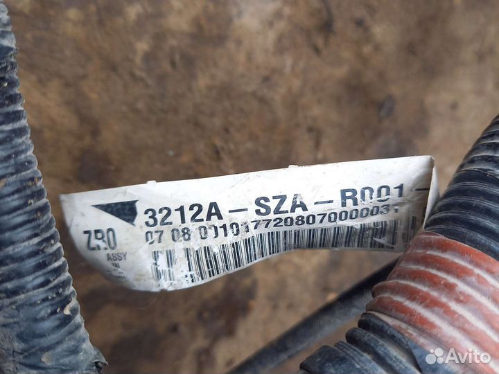 Honda Pilot 2 проводка под капот