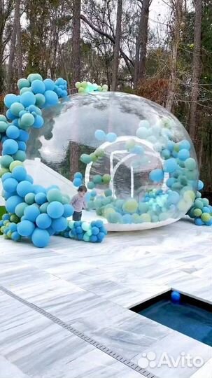Аренда надувных батутов/bubblehouse