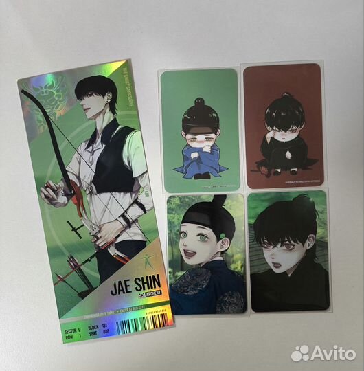 Мерч манхва Демон