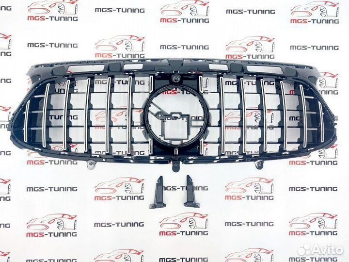 Решетка Mercedes GLA-class H247 2019+ GT style