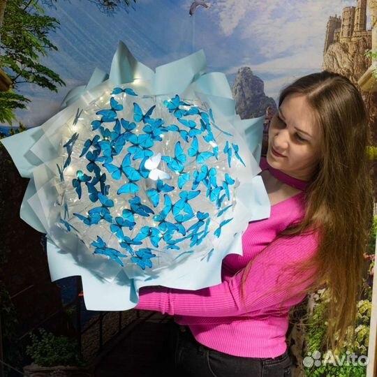 Букет из бабочек. Доставка