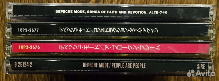 Depeche Mode Japan фирменные 5CD
