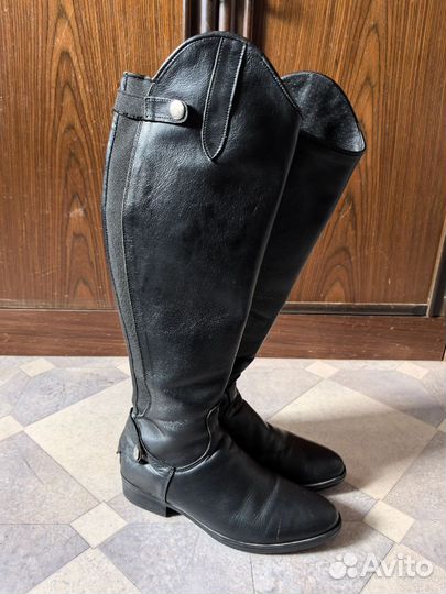 Конные кожаные сапоги РПК для верховой езды
