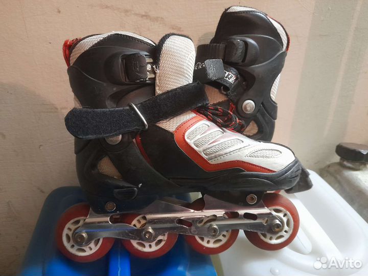 Роликовые коньки детские раздвижные
