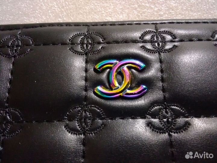 Кошелек клатч Chanel черный