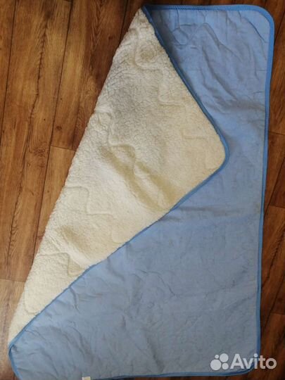 Детское одеяло, шерсть, 140х105