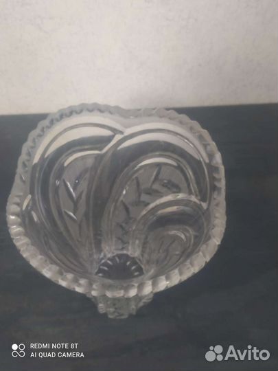 Ваза хрустальная СССР