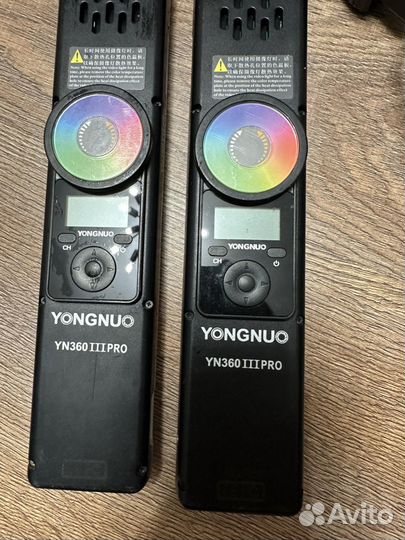 Светодиодный свет Yongnuo YN360 III Pro