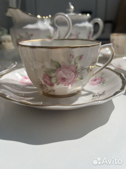 Чайный сервиз дфз Вербилки винтаж