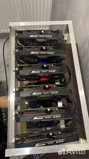 Профессиональная настройка майнинг фермы. nvidia/A