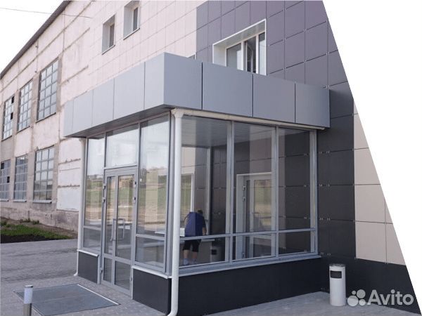 Алюминиевый витраж