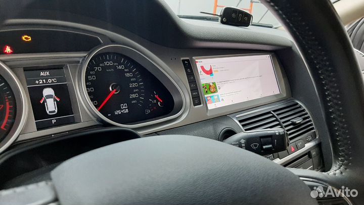 Монитор Android 13 для Audi Q7 2009-2015