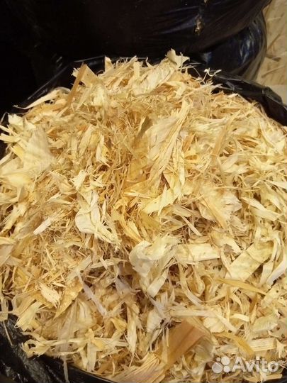 Опилки стружка в мешках