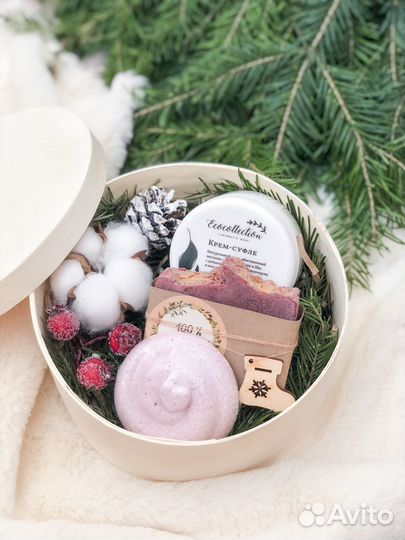 Коробка подарочная круглая