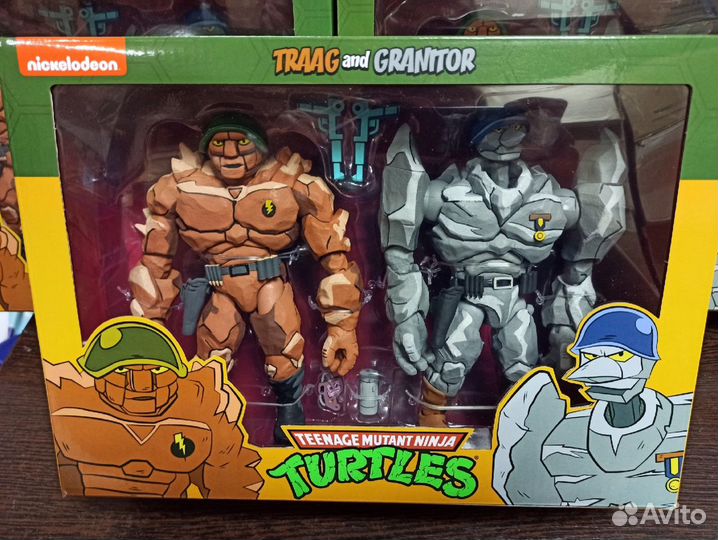 Наборы фигурок Neca Teenage Mutant Ninja Turtles