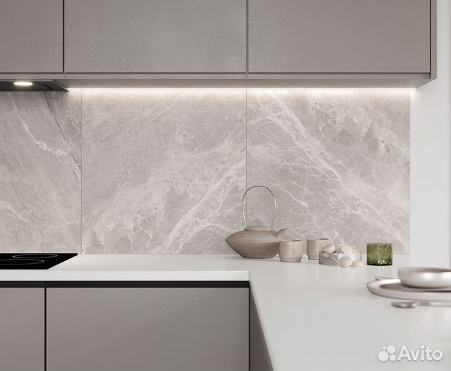 Crystal grey керамогранит сатиниров/ 60x60 laparet