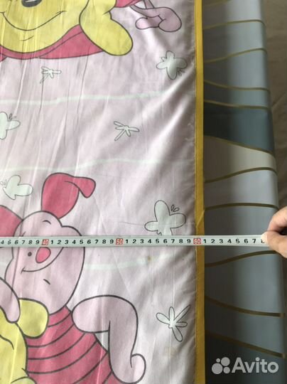 Матрац детский, одеяло, постельное бельё