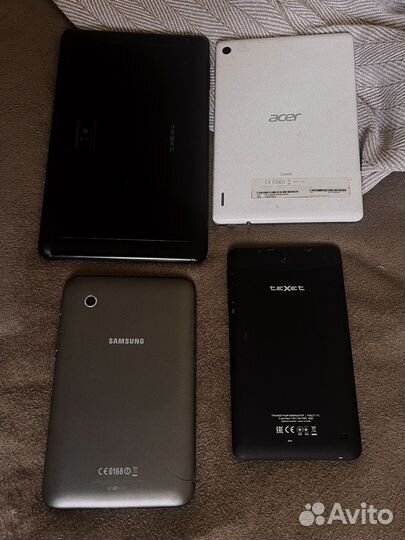 Планшет на запчасти 4 шт