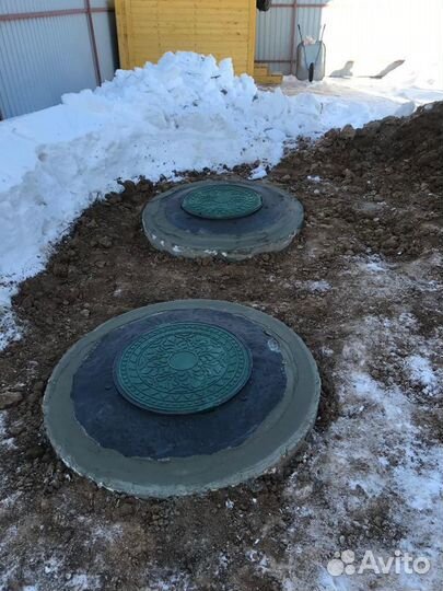 Копка колодцев септиков