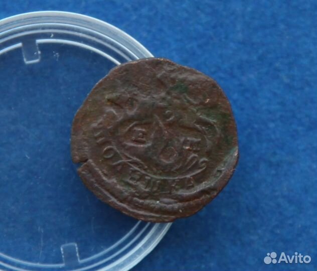 Полушка 1770 года ем