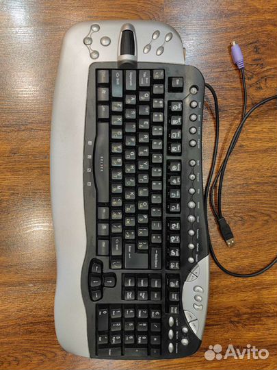 Клавиатура Oklick 780L, PS/2+USB