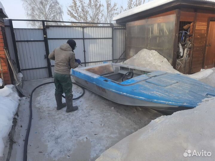 Пескоструйная очистка. Выезд